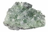 Gemmy, Purple & Green Cubic Fluorite Crystals - Excellent Edges #205570-1